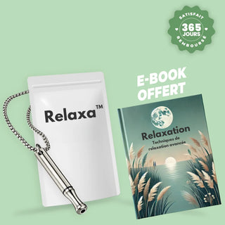 Collier Apaisant Anti Stress et Anxiétés + e-Book Offert - Relaxa™