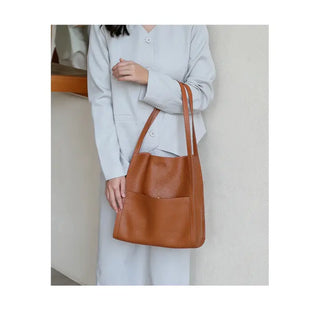 Sac à Bandoulière en Cuir Simple - PureTote™